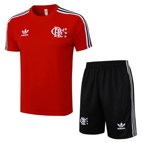 Flamengo 25/26 Retro Training Shirt and Shorts Set D2519