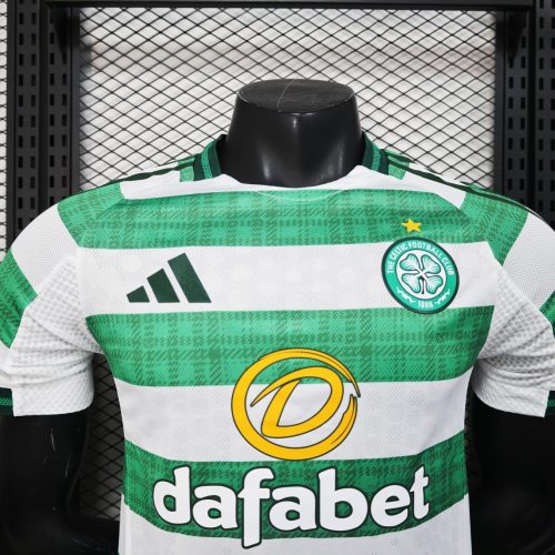 Player Version Celtic 25/26 Home Authentic Jersey