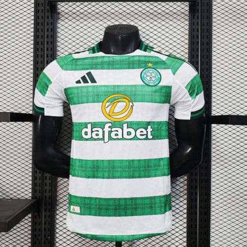 Player Version Celtic 25/26 Home Authentic Jersey