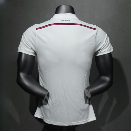 Player Version Real Madrid 2014/2015 Home Authentic Retro Jersey