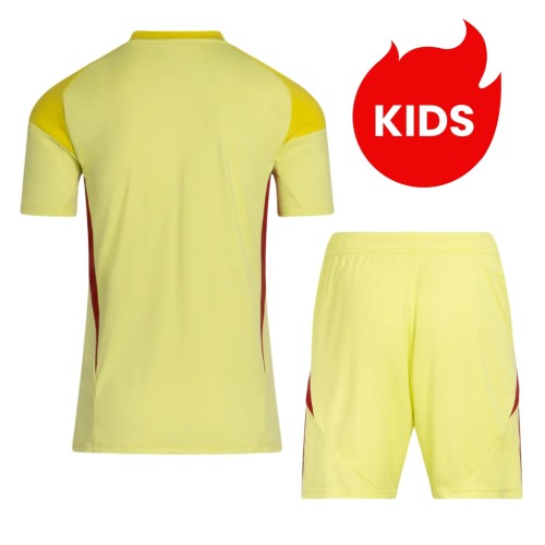 Kids Celtic 25/26 Goalkeeper Jersey and Short Kit