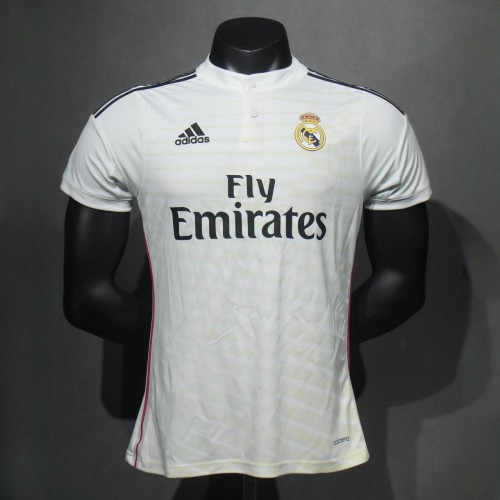 Player Version Real Madrid 2014/2015 Home Authentic Retro Jersey