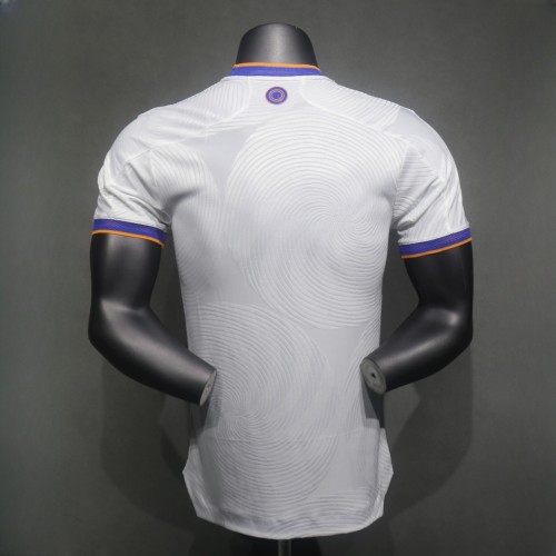 Player Version Real Madrid 2021/2022 Home Retro Authentic Jersey