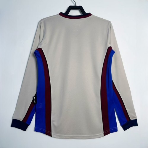Barcelona 1998/2001 Away Long Sleeve Retro Jersey