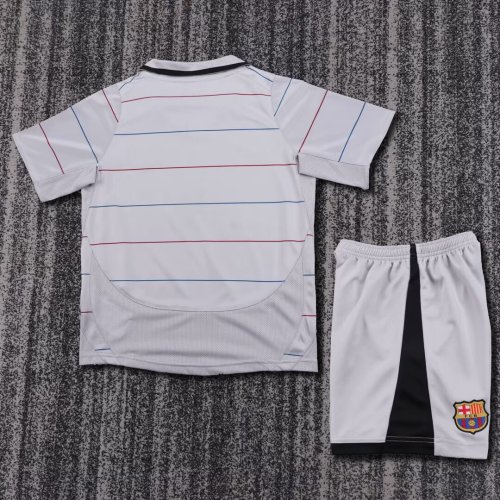 Kids Barcelona 2003/2004 Away Retro Kit