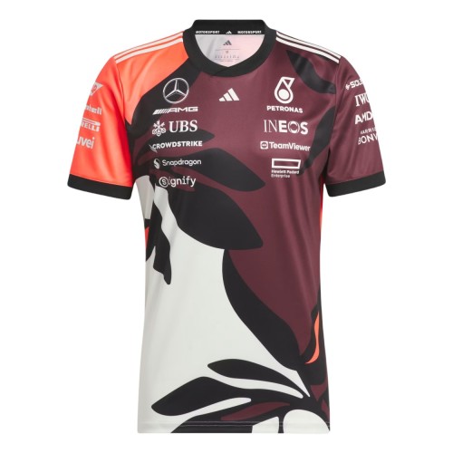 Mercedes AMG Petronas F1 2025 Special Edition Miami GP Team T-Shirt