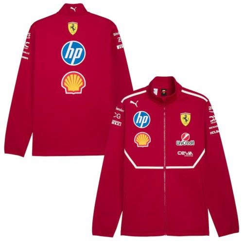 Scuderia Ferrari F1 2025 Team Softshell Jacket