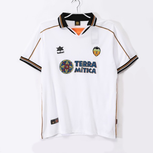 Valencia 1999/2000 Home Retro Jersey
