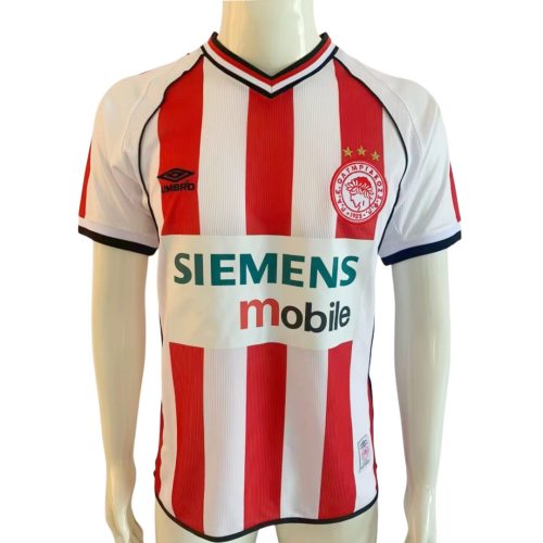 Olympiakos 2001/2002 Home Retro Jersey
