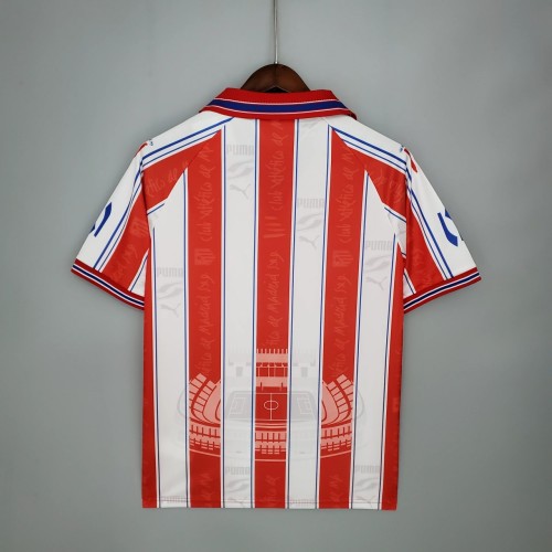 Atlético de Madrid 1996/1997 Home Retro Jersey