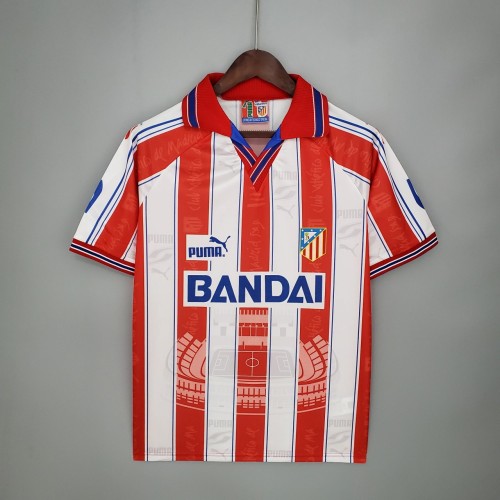 Atlético de Madrid 1996/1997 Home Retro Jersey