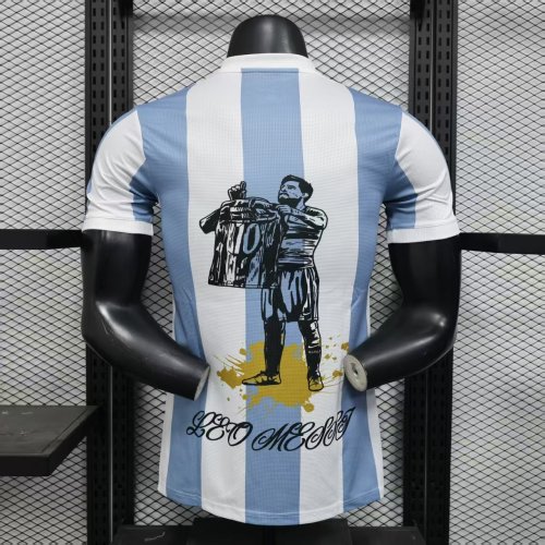 Player Version Argentina 2025 Messi Special Authentic Jersey