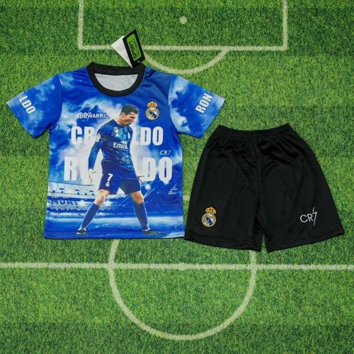 Kids Cristiano Ronaldo Special Jersey and Short Kit