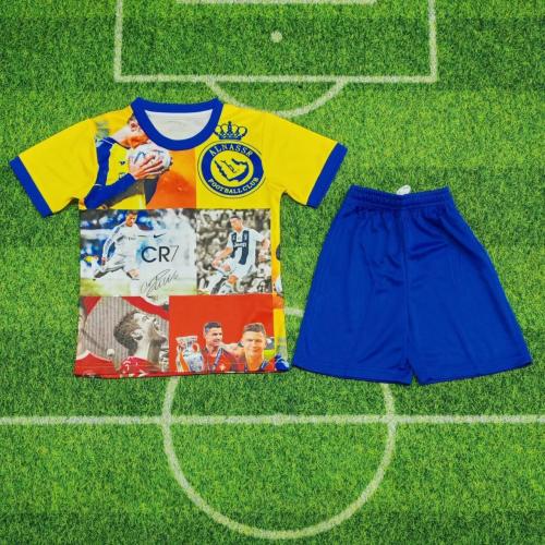 Kids Cristiano Ronaldo Special Jersey and Short Kit