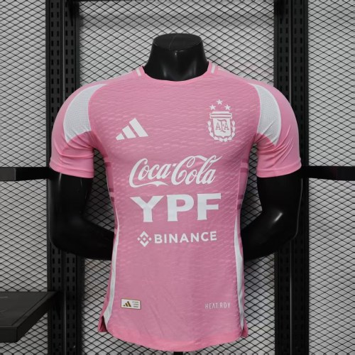 Player Version Argentina 2025 Pre Match Authentic Jersey