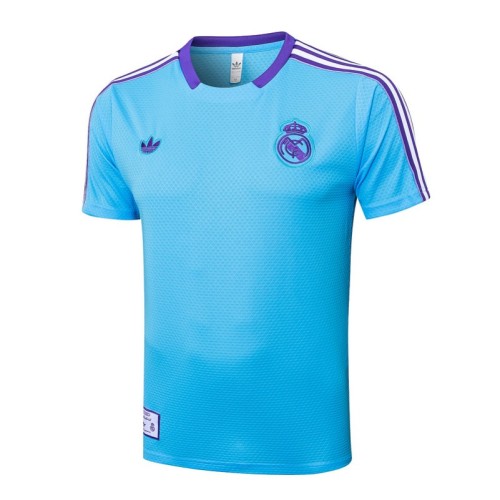 Real Madrid 25/26 Retro Training Shirt and Shorts Set D2551