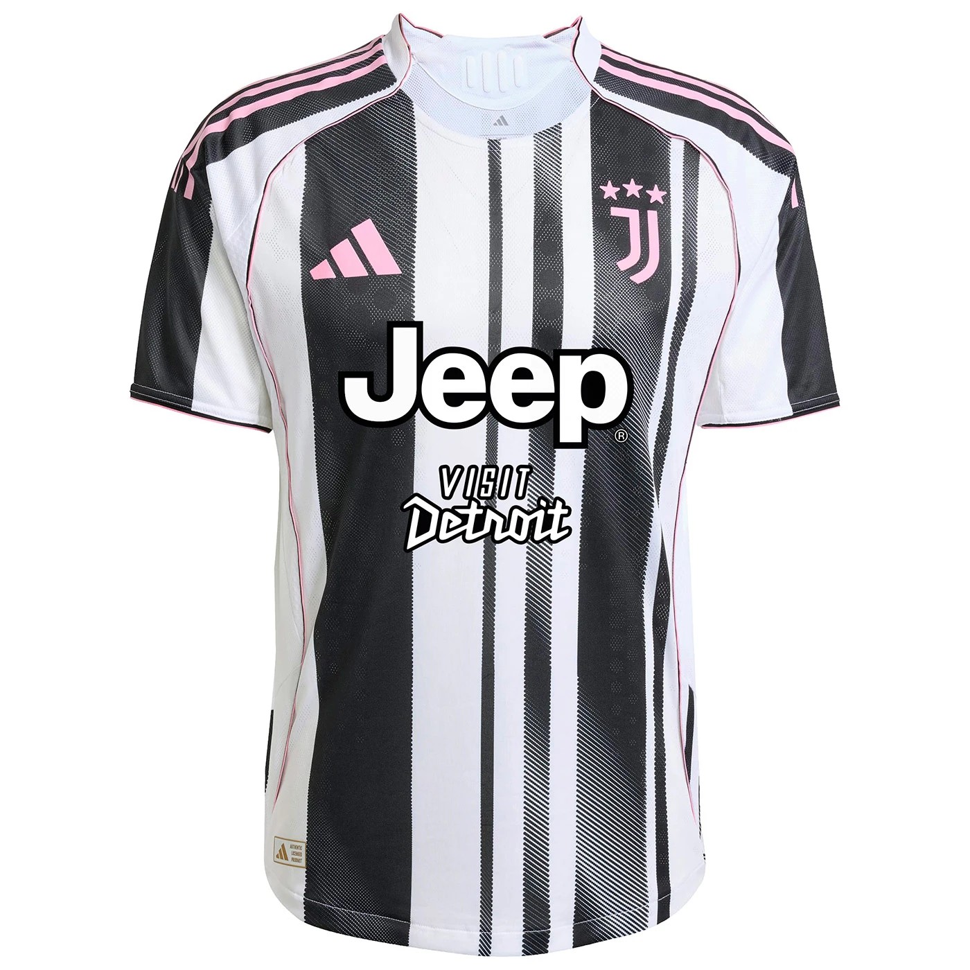 Player Version Juventus 25/26 Home Authentic Jersey
