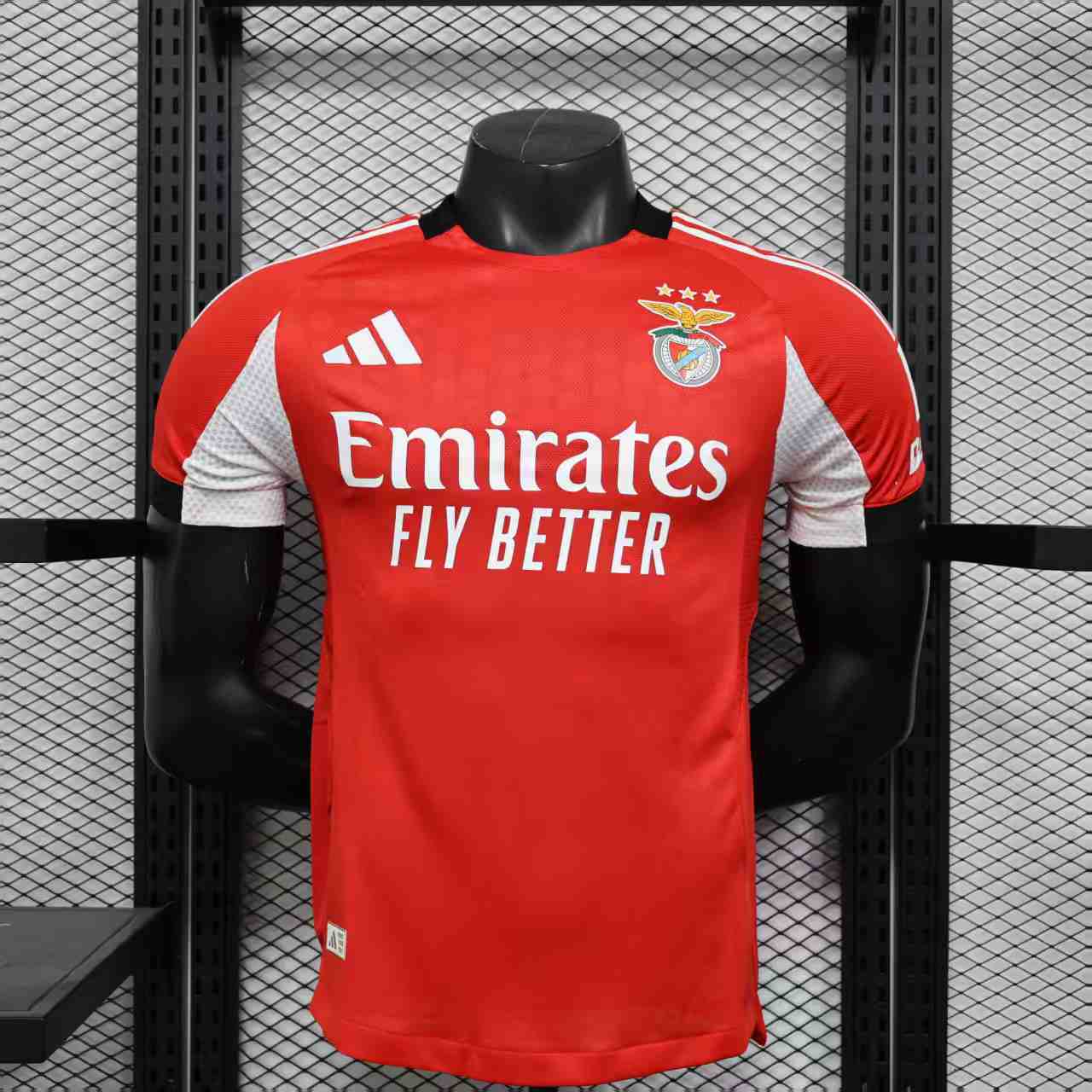 Player Version Benfica 25/26 Home Authentic Jersey