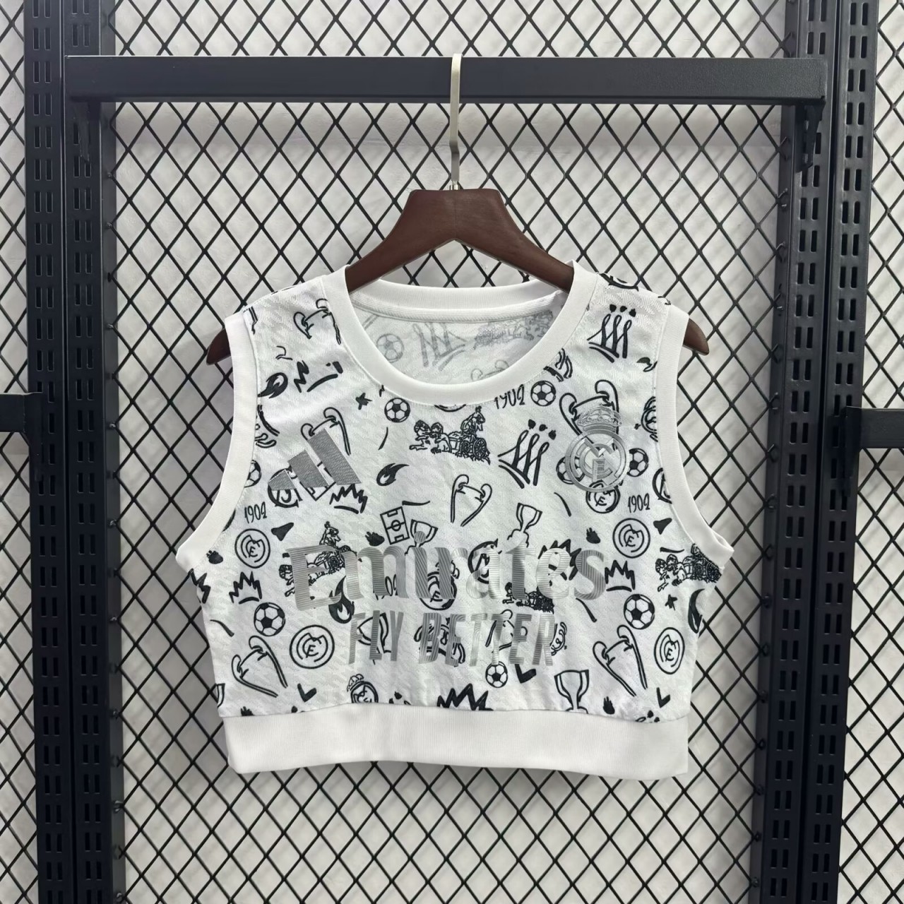 Women's Real Madrid 25/26 Team Pro Crop Top