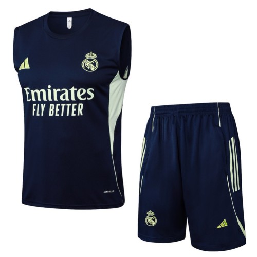 Real Madrid 25/26 Sleeveless Jersey and Shorts Set D2562