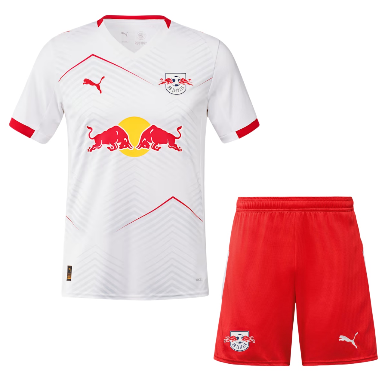 US$ 19.50 - RB Leipzig 25/26 Home Jersey and Short Kit - m