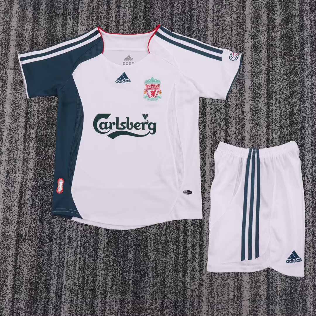 Kids Liverpool 2006/2007 Third Retro Kit