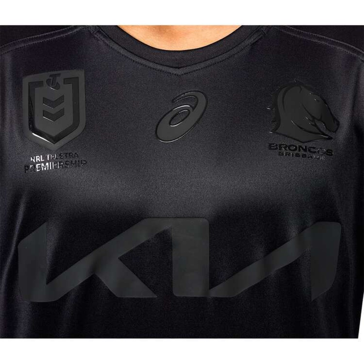 【海外Ｌサイズ】NRL ブリスベン・ブロンコス 2025 ブラックジャージ Brisbane Broncos 2025 Mens Black Jersey Black L | Rebel Sport