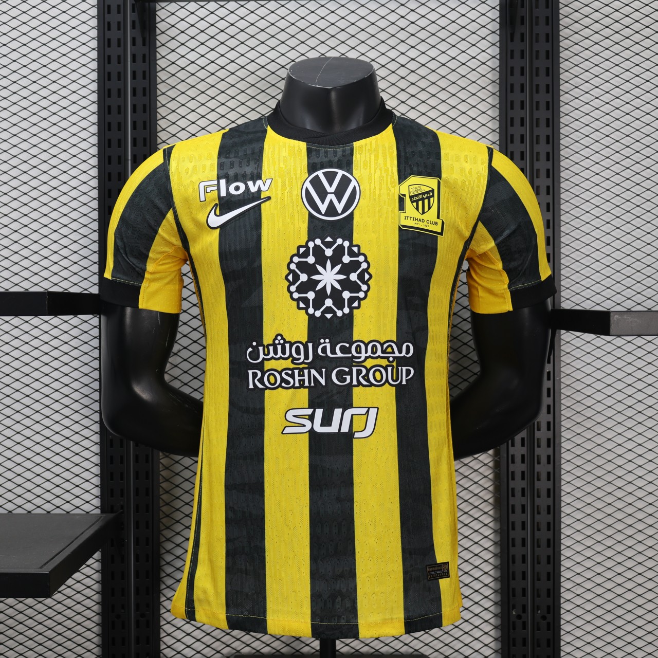 25-26 アル・イテハドFC ホームジャージ US$ 21.99 - Player Version Al-Ittihad FC 25/26 Home