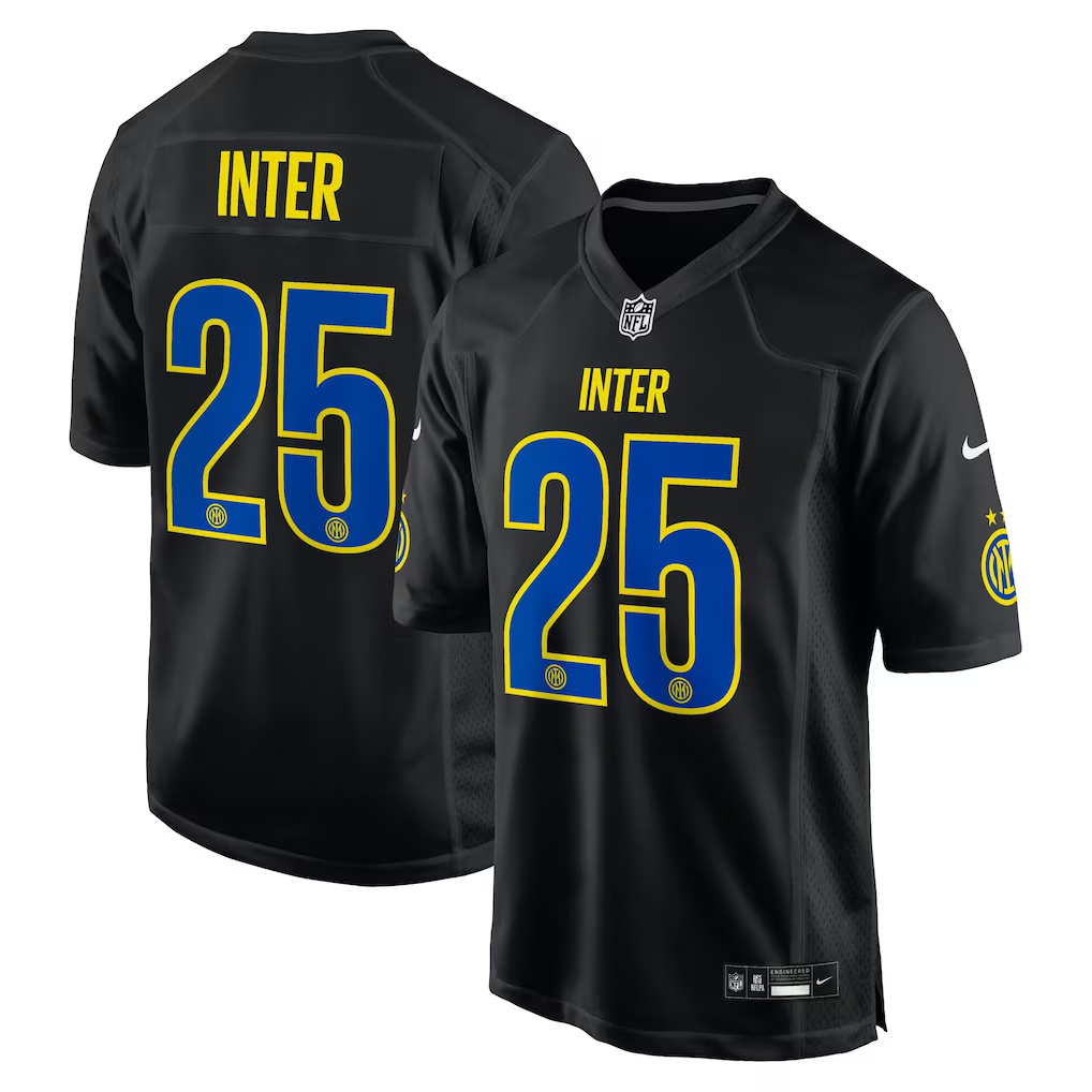 Inter Milan x American Football Game Road Jersey
