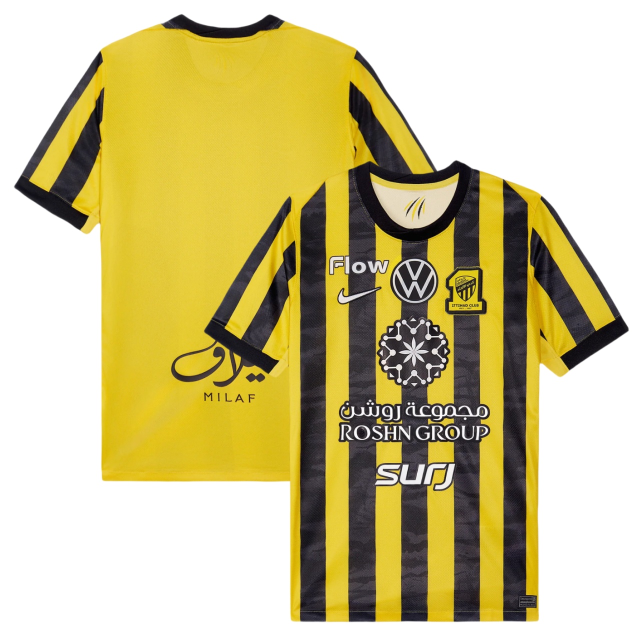 25-26 アル・イテハドFC ホームジャージ US$ 18.99 - Thai Version Al-Ittihad FC 25/26 Home Jersey - m