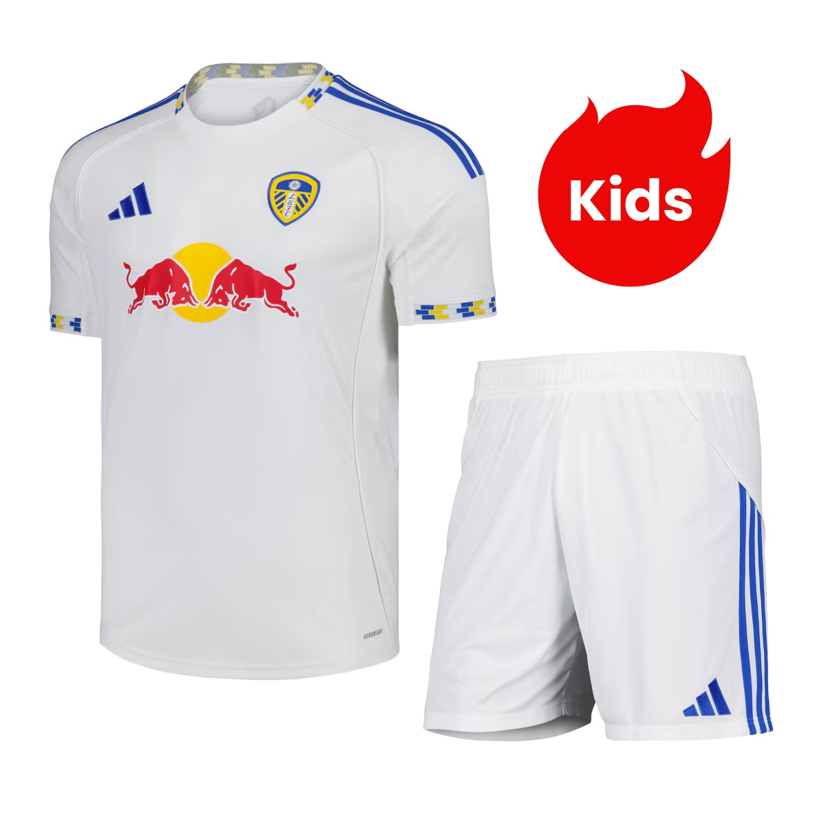 Leeds United BYRAM 2番 ジャージ Leeds United adidas Third Babykit 2025-26 with Byram 25 printing