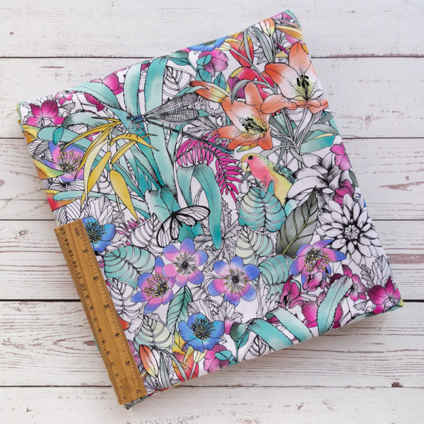 BOTANICA DIGITAL PRINT FABRIC DESIGNED BY THE SCENIC ROUTE