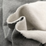 GREY Thick hoodie fleece - 61