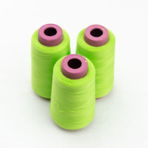 Sewing Thread - 742# neon green - matching fabaric