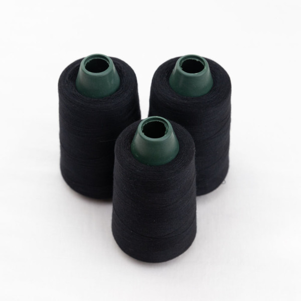 Sewing Thread - 002# black - matching fabaric
