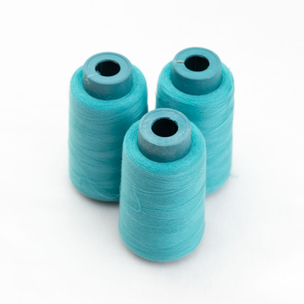 Sewing Thread - 097# Cyan - matching fabaric