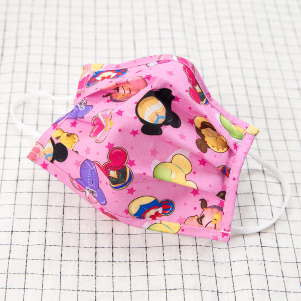 Cartoon fabric mask - MOQ 3 - giveaways 5 filter layers for each mask