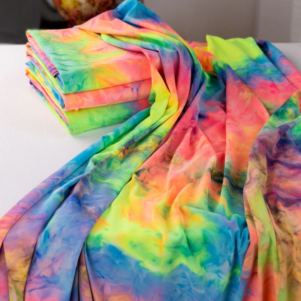 260G Yoga Tie-Dye Poly Fabric