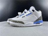 Air Jordan3 AJ3 UNC