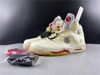 Air​ Jordan 5 x​off white AJ5 ow 3M