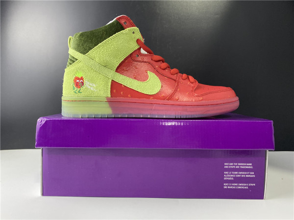 Dunk SB Nike SB Dunk High “Strawberry Cough