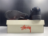 Stussy x Nike Air Force 1 Low “Black”