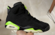 jordan 6 black green