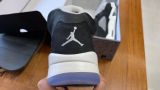 jordan 5 black white