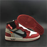 OFF-WHITE x Air Jordan 1 chicaga