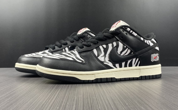 Quartersnacks x NK SB Dunk   Zebra