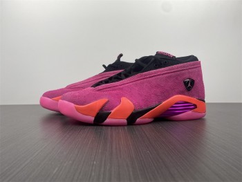 air jordan 14 WMNS “Shocking Pin