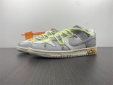 Copy Off-White x Nike Dunk Low  LOT 43  43