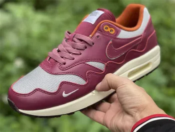 Patta x Nike Air Max 1 “Rush Maroon”