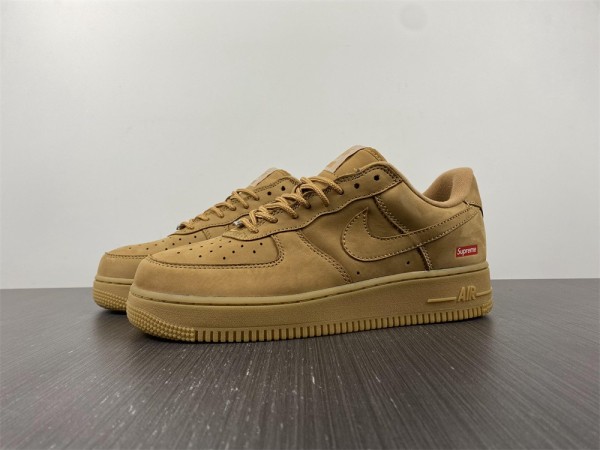 SUP REME X NIKE AIR FORCE 1 LOW SP WHEAT'